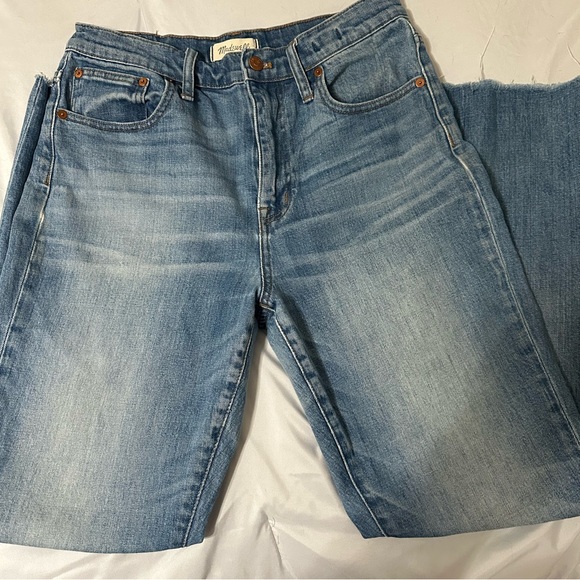 Madewell High Rise Slim Crop Boyjean - Picture 1 of 5
